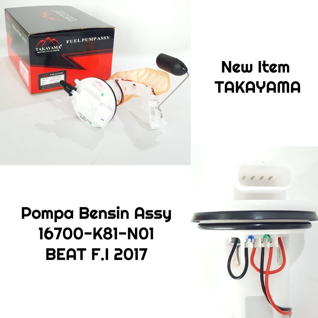 Fuel Pump Assy / Komplit FuelPump Pompa Bensin K81 Beat FI 2017 Takayama