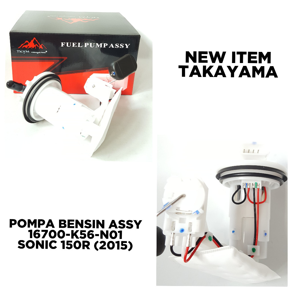 Fuel Pump Assy / Komplit FuelPump Pompa Bensin K56 Sonic 150R  Takayama