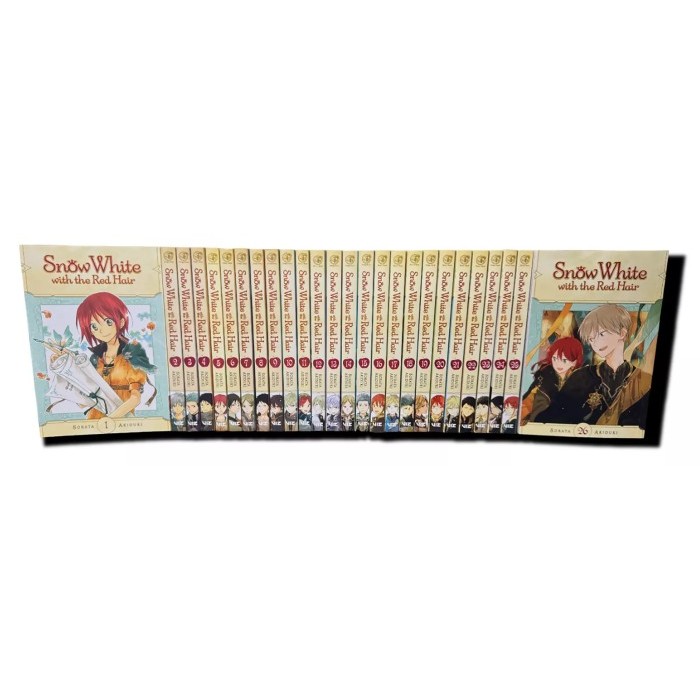 Snow White with the Red Hair Volumes 1-26 Complete Manga ~ DRAGON BALL MANGA