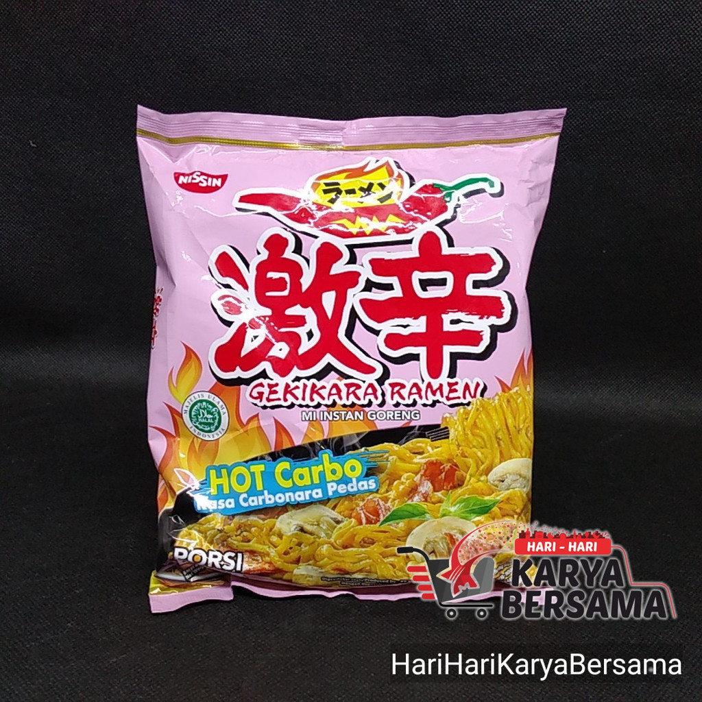 

MIE INSTAN NISSIN GEKIKARA RAMEN HOT CARBONARA 120GR