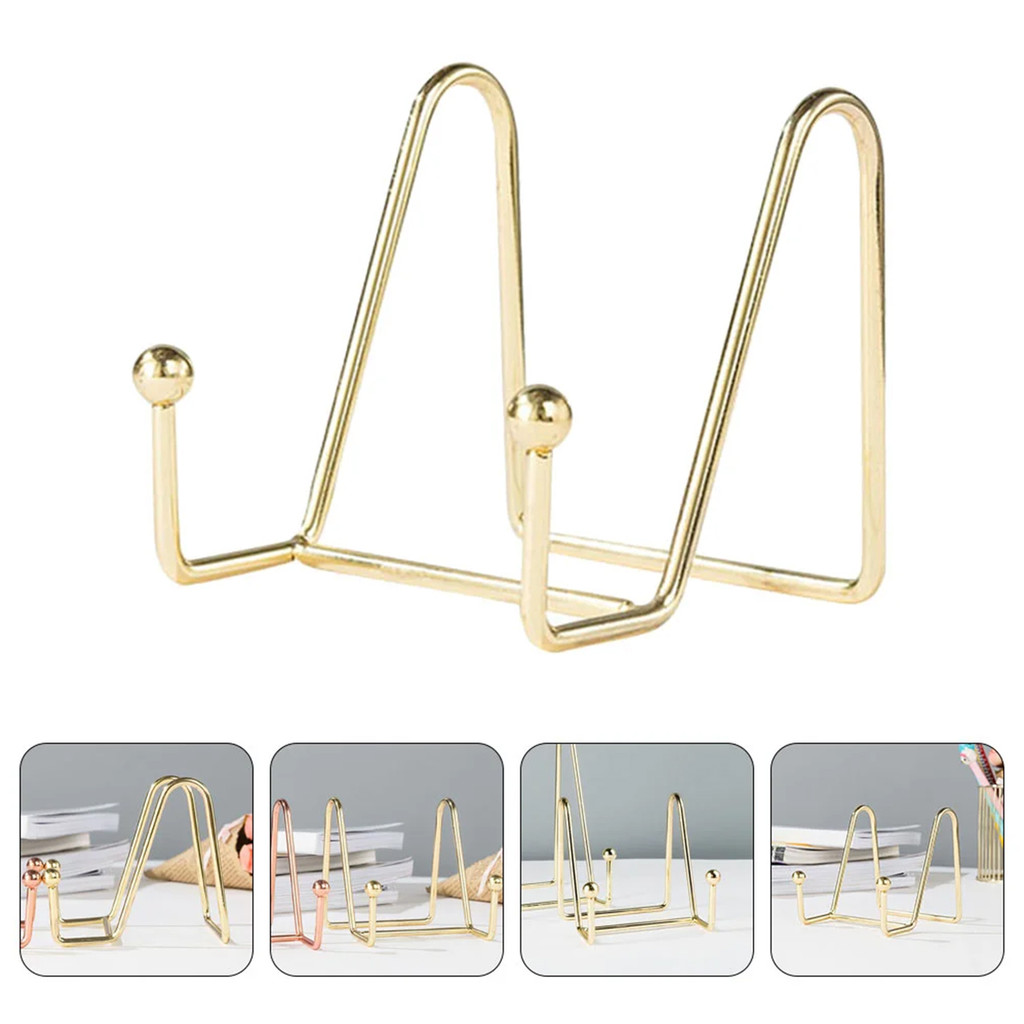 Stand Display Holder Piring / Stand Holder Bingkai Buku / Stand Foto Rak / Rak Buku Kecil Display St