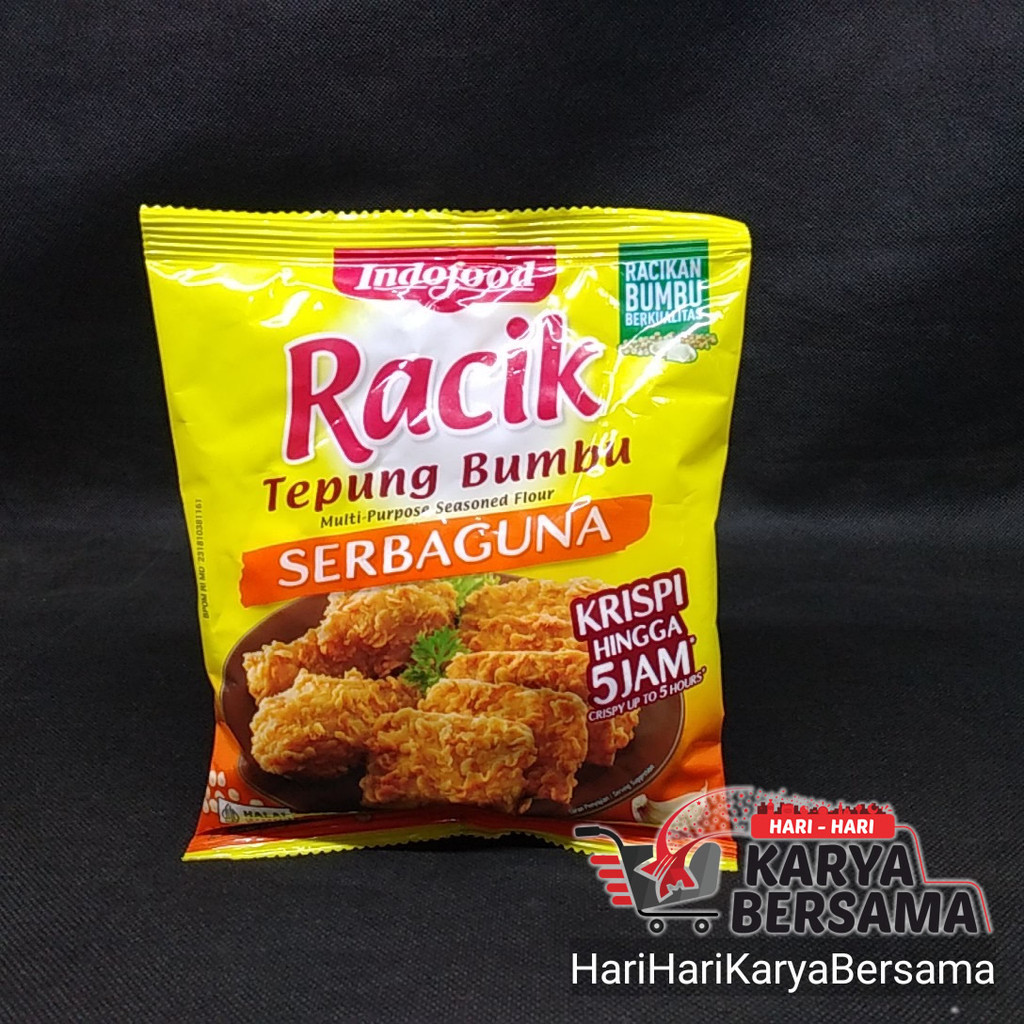 

INDOFOOD RACIK TEPUNG BUMBU GORENG SERBAGUNA 210GR