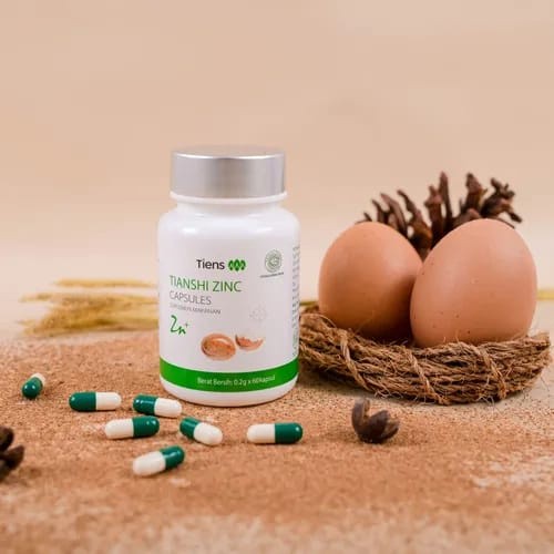Tianshi Zinc Zink Tiens Tiansi Tianzhi Capsule Capsules Kapsul Isi 60 Original Thiansi Tiensi Thiens