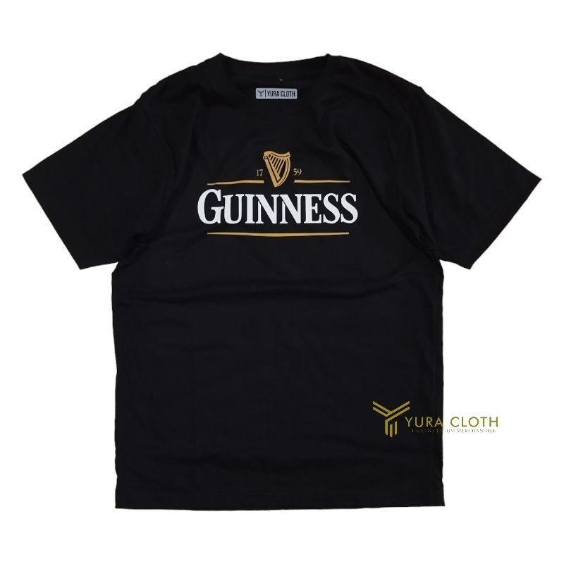 Kaos Pria Distro GUINNESS MINUMAN DRINK