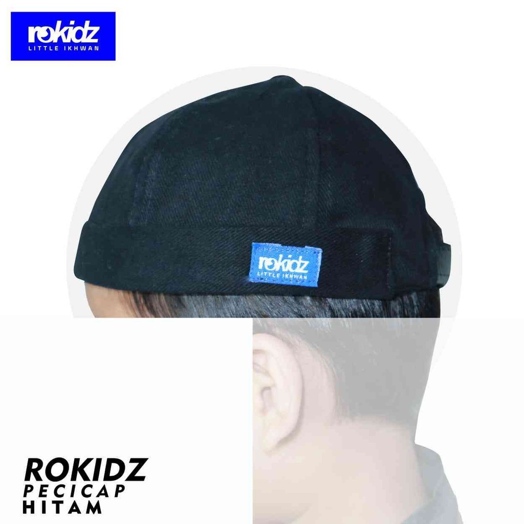 Pecicap Anak / Peci Anak / Topi Sholat/ Topi Sholat Anak / Kupluk Anak / Rokids Pecicap / Kupluk