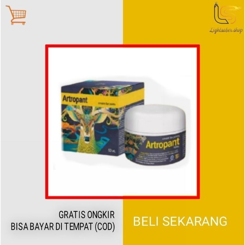 Artropant Asli - ANTROPANT 100% Original  Atasi Nyeri Sendi dan Tulang Sendi Original BPOM ..Gratis 