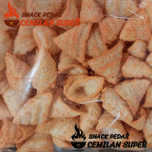 

CS KERUPUK KONDANG PEDAS 500gr Yola Yola Ciki Terompet Snack Terompet Potato Corn Kerupuk Kentang