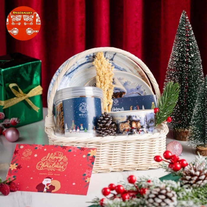

Hampers Natal Kue Kering Dinner Set / Kue Kering Parcel Natal / Hampers Natal / Parcel Natal 2024 / Christmas Hampers / Christmas Gift / Christmas Hampers 2024 - Snowy