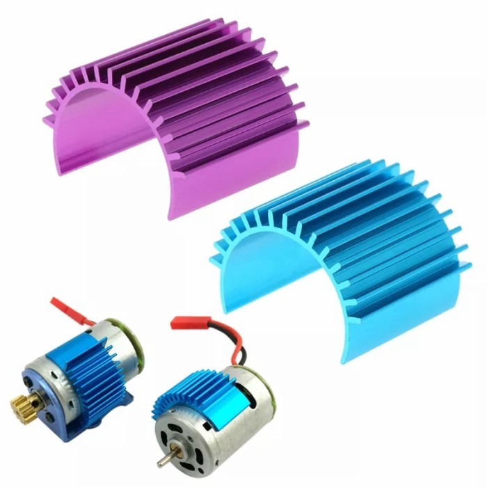 Heatsink Pendingin dinamo motor 370 RC MN WPL RGT