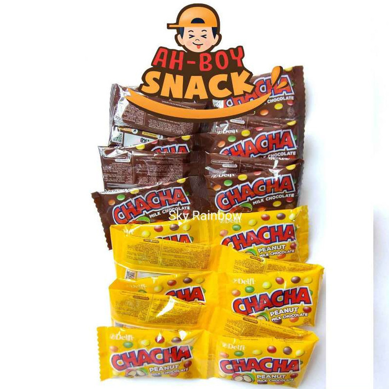 

PERMEN CHACHA PERPAX ISI ( 30 SACHET X 5 GRAM ) - COKLAT KACANG DAN COKELAT CHACHA PERPAX ISI 3 RENCENG ( 30 SACHET X 5 GRAM)
