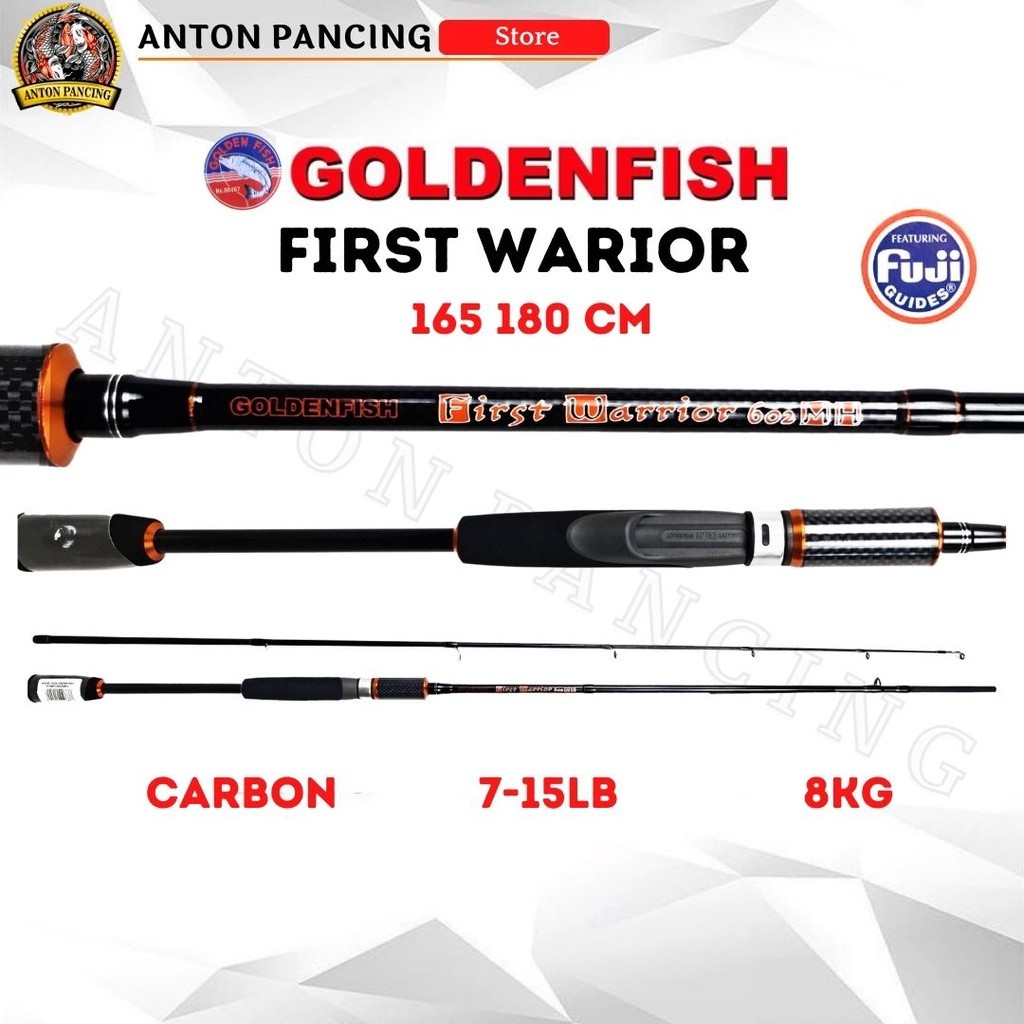 Joran Pancing Golden Fish First Warior 165 ,180 Fuji 7-15, 8-17lb Carbon