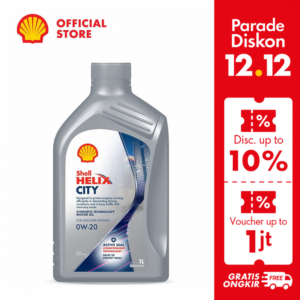 Shell Helix City SP 0W-20 (1L) Oli Mobil