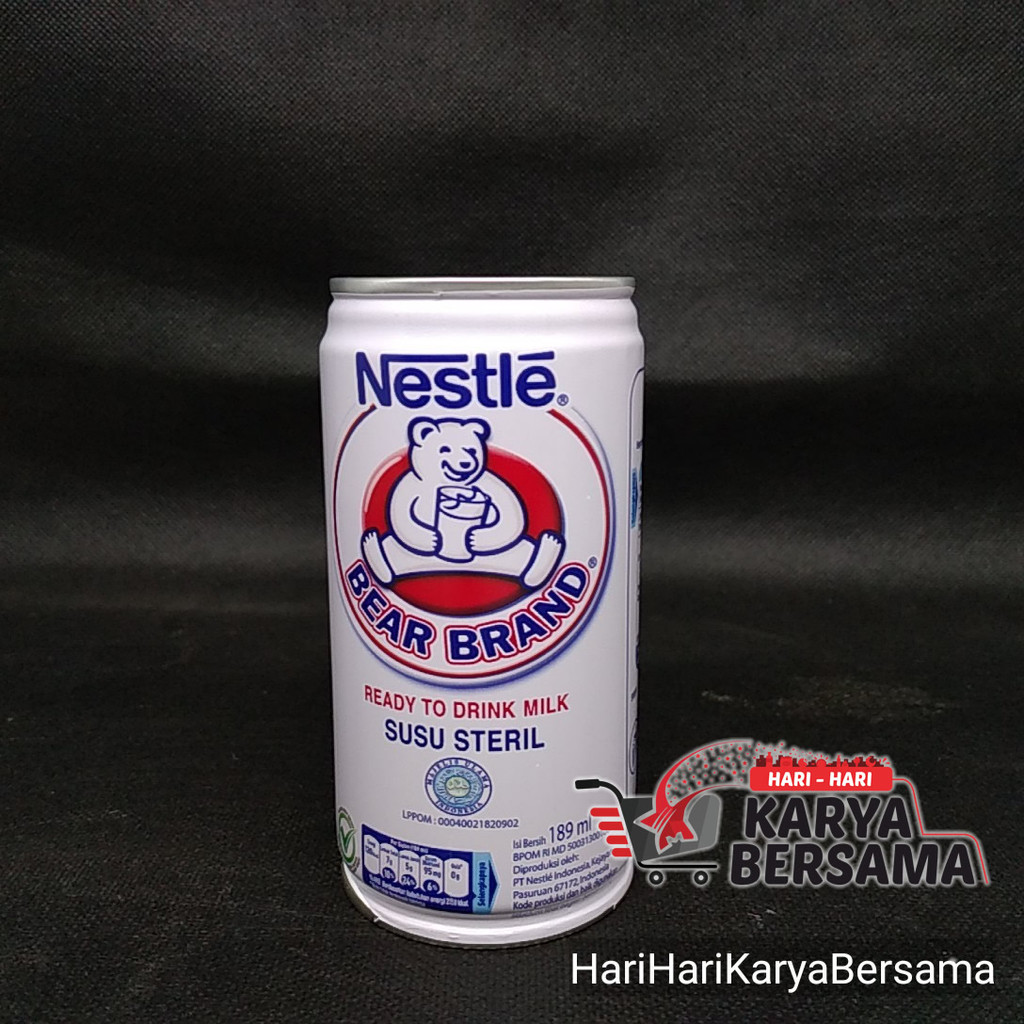 

MINUMAN SUSU STERIL NESTLE BEAR BRAND 189ML