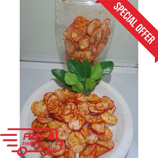 

Makroni spiral pedas/ kerupuk seblak kering