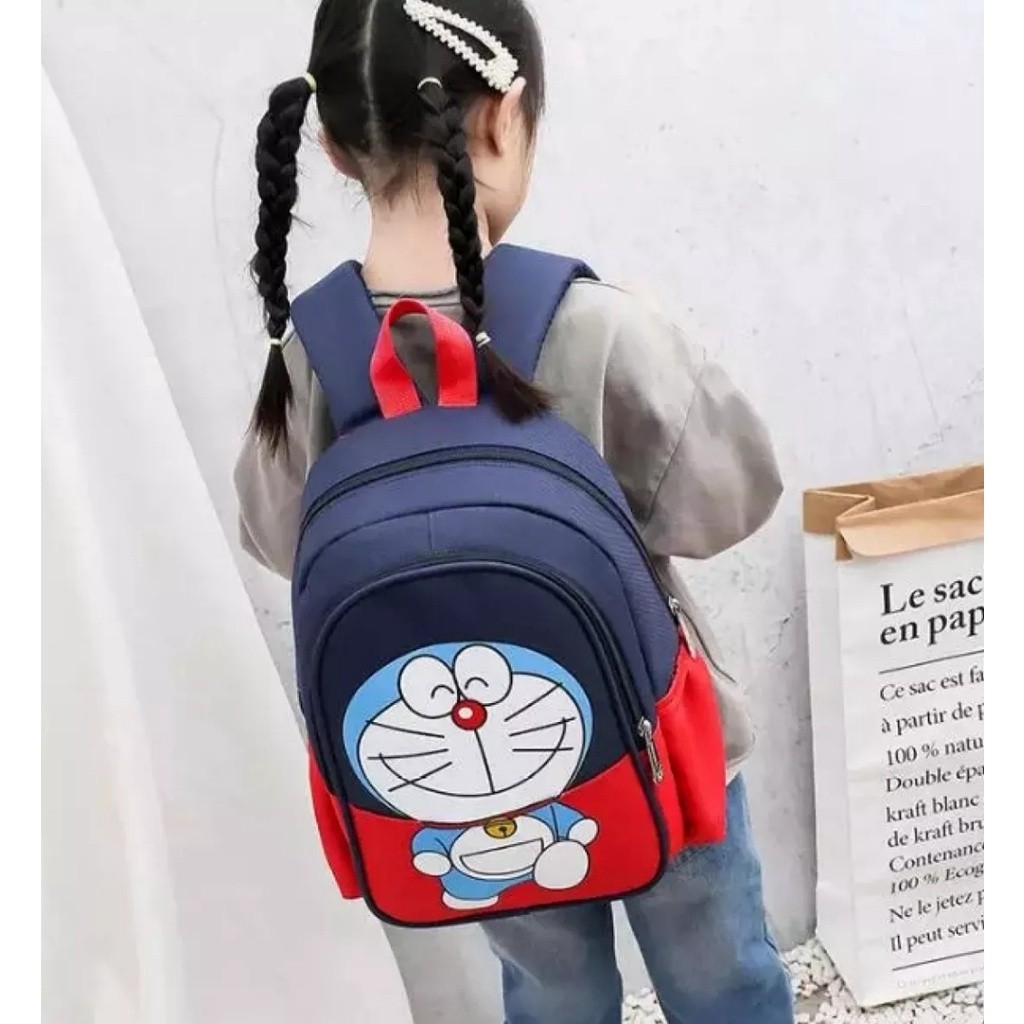 Tas Anak Laki Laki Perempuan Karakter Doraemon variasi Tas Ransel Sekolah Anak Gadis Remaja