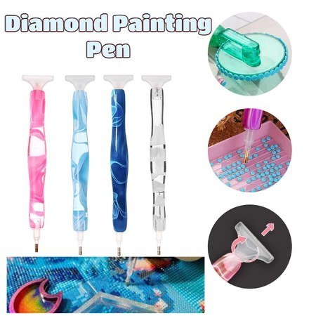 

DIY Diamond Painting Pen/ Pena Bor Berlia / Pena Lukisan Berlian /Handmade Point Drill Pen Berlian