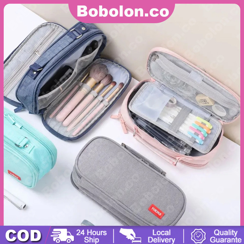 

COD Kantong Pena Zip Berkapasitas Besar Kantong Pena Lima Lapis Kantong Pena Alat Tulis Multifungsi Multifungsi Kantong Pena Lima Lapis KOTAK PENSIL / PENCIL CASE YUERUI