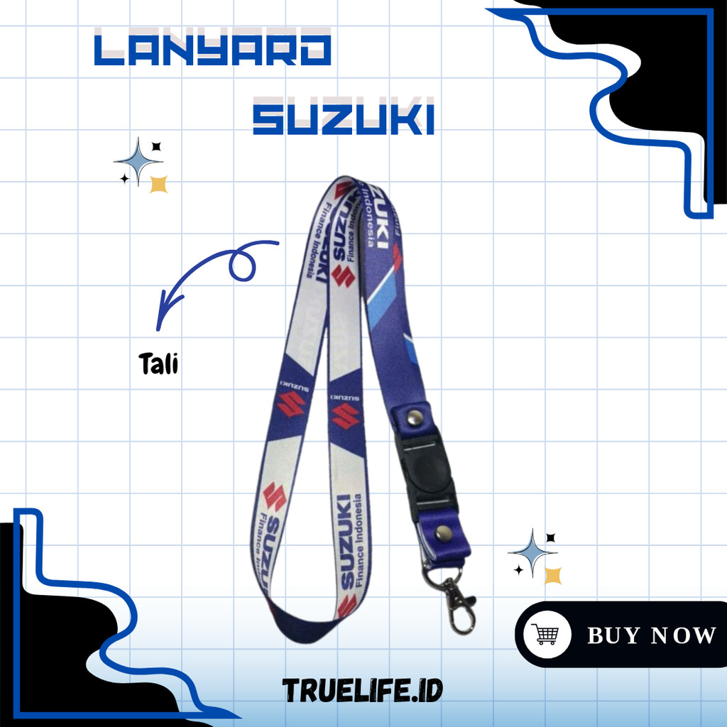

Tali ID Card/Lanyard SUZUKI [READY STOCK]