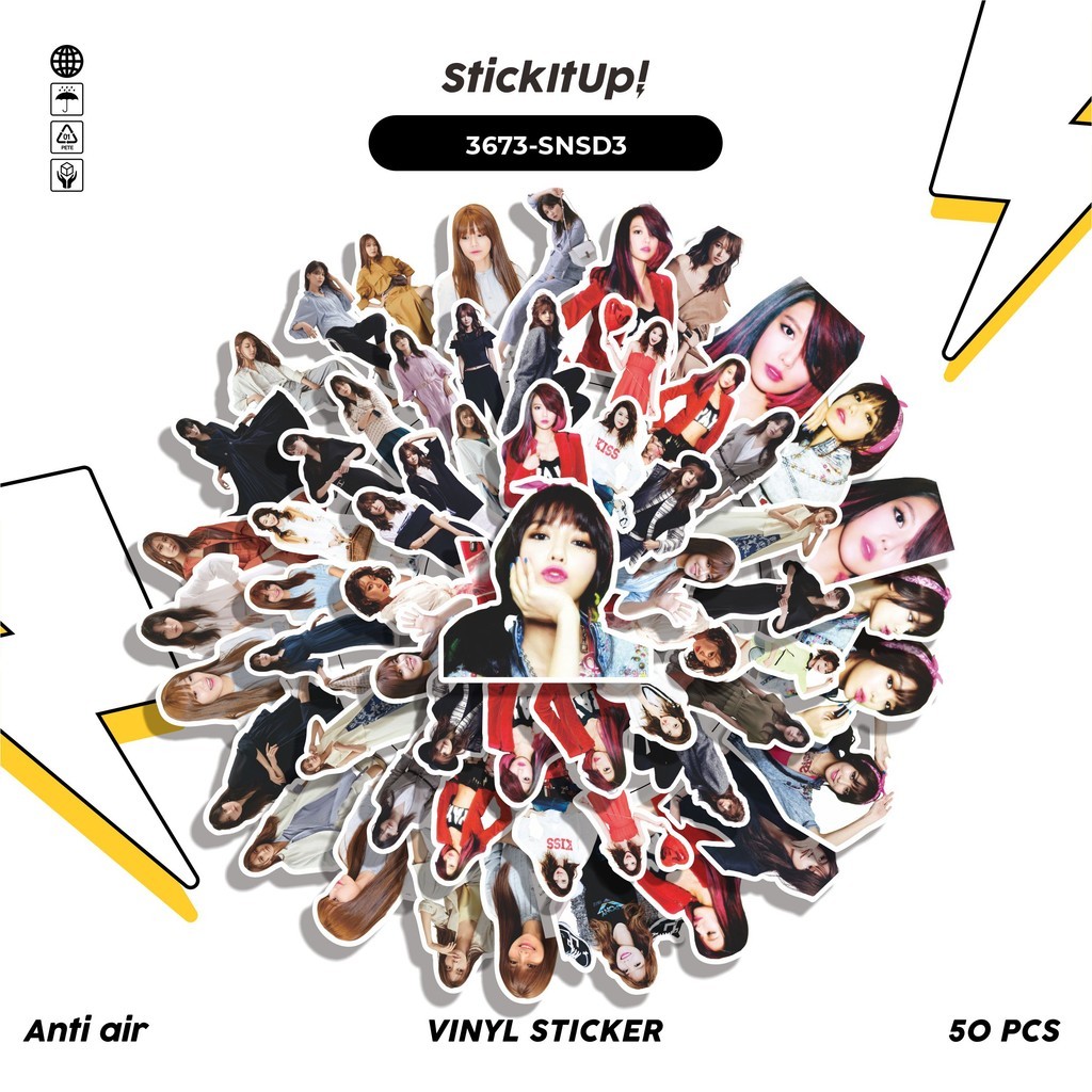 

COD✨ 50 Pcs Stiker SOOYOUNG SNSD GIRLS GENERATION Lucu Anti Air Untuk Dekorasi Notebook Sepeda Skateboard Handphone DIY