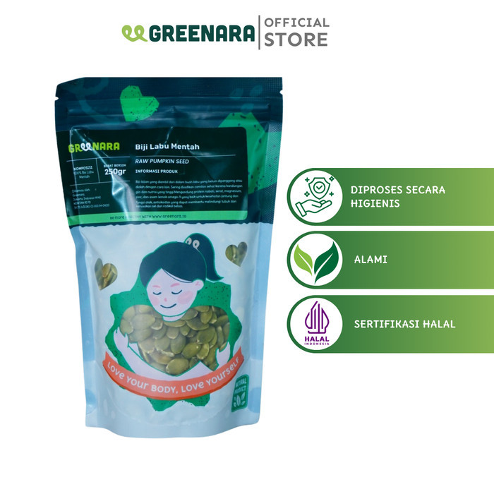 

Biji Labu Mentah 250gr / Raw Pumpkin Seed