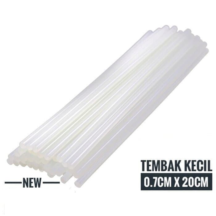 

Isi refill refil Glue gun Lem tembak Kecil Hot melt Stick 20cmx7mm [RST]