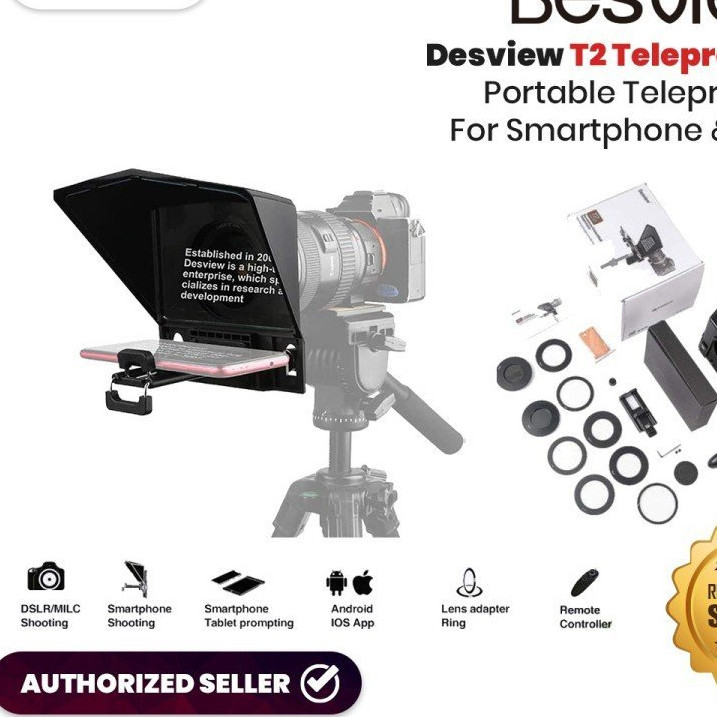 DESVIEW T2 BROADCAST TELEPROMTER