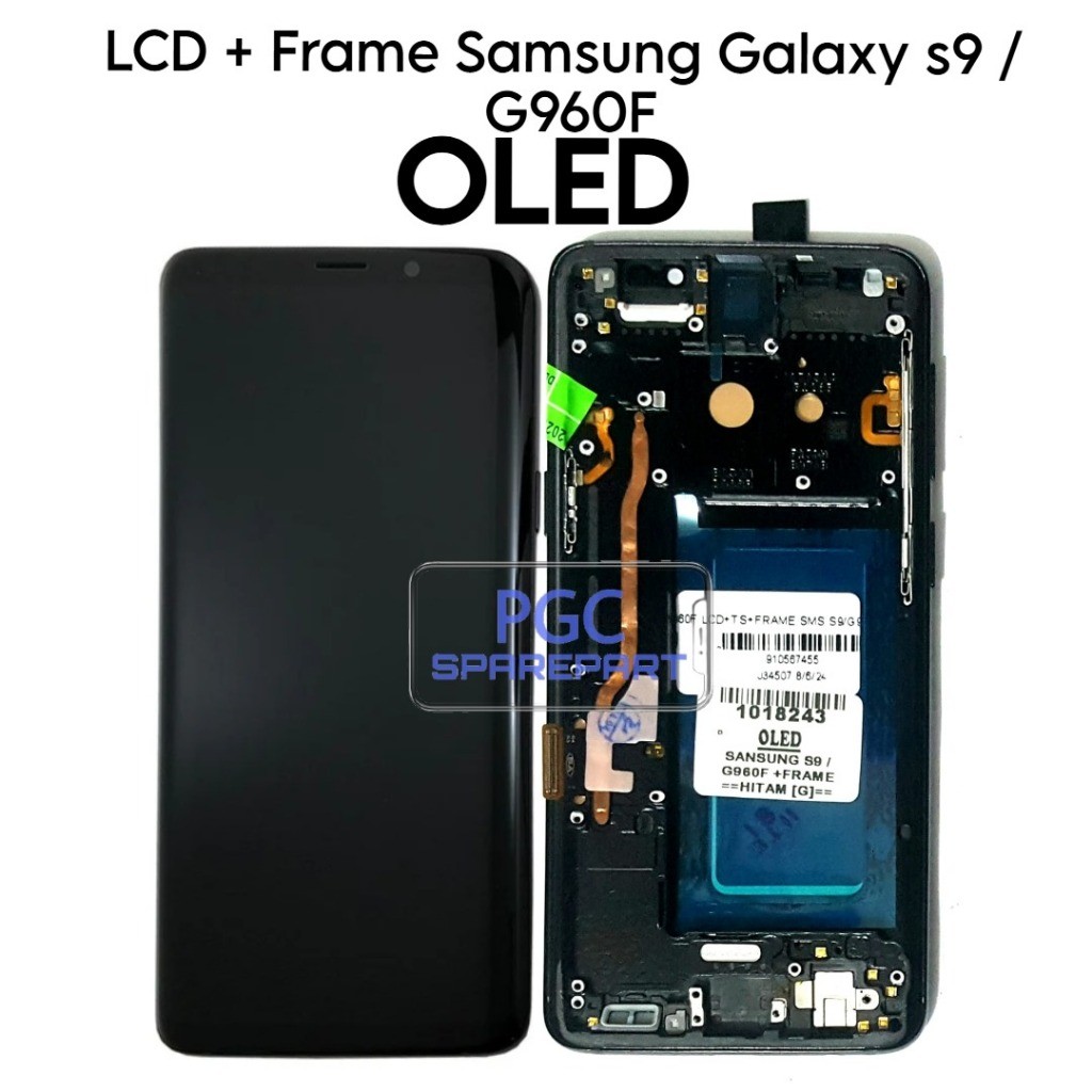 LCD Touchscreen Fullset Samsung Galaxy S9 / G960 / SM-G960F / SM-G960 / SM-G960F / SM-G960U / SM-G96