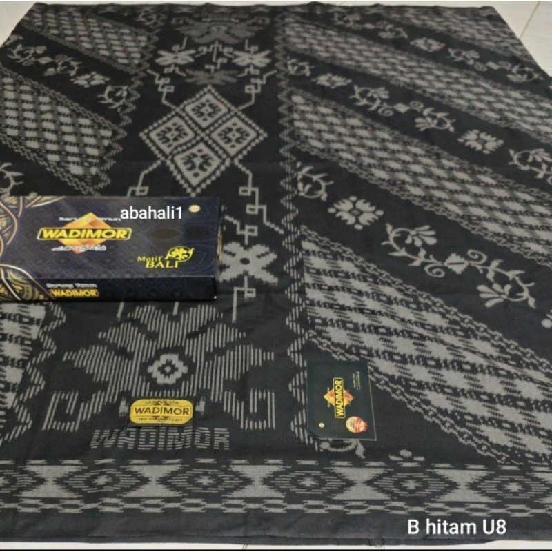 Sarung Wadimor Hitam Sarung Wadimor Motif Bali Sarung Wadimor Sarung Hitam
