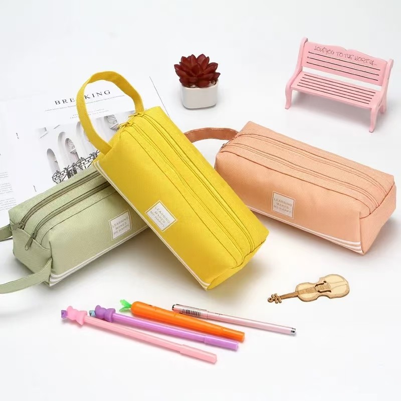 

Large Capacity Pencil Case Kawaii Stationery Organizer School Office Supplies Back To School Pencil boxes for girls boy