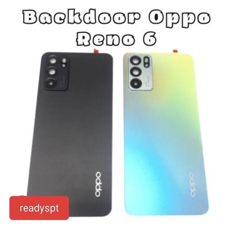 backdoor/back cover tutup blakang reno6 4g/reno 6 4g