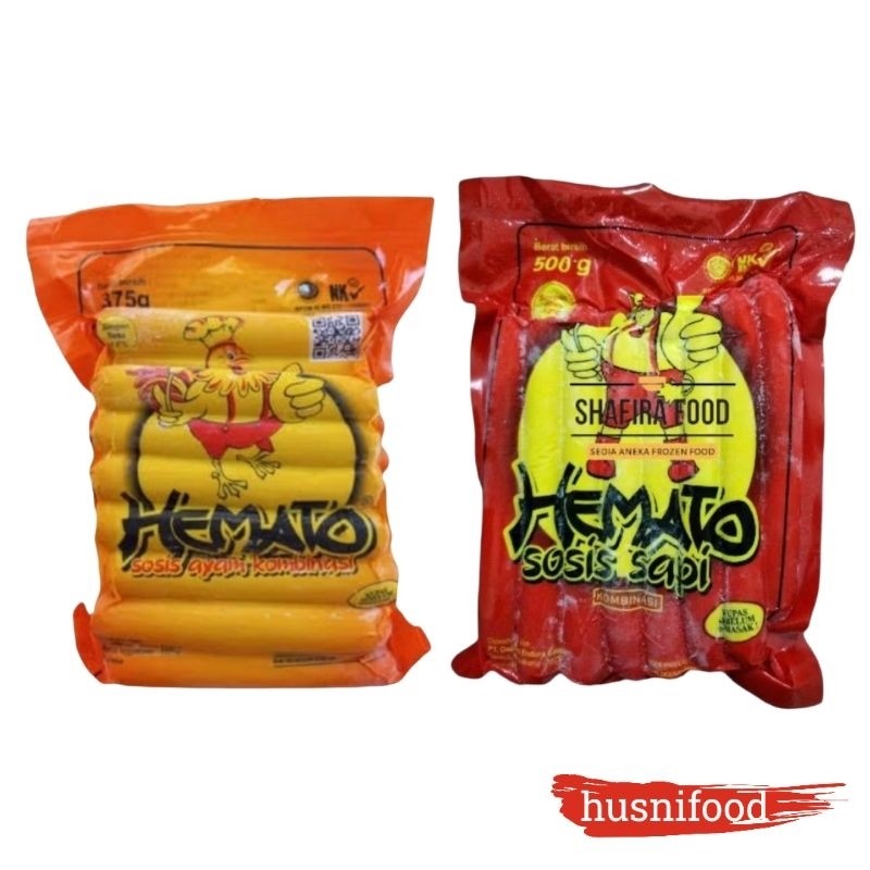 

Hemato Sosis sapi & ayam 375 gr / 500 gr