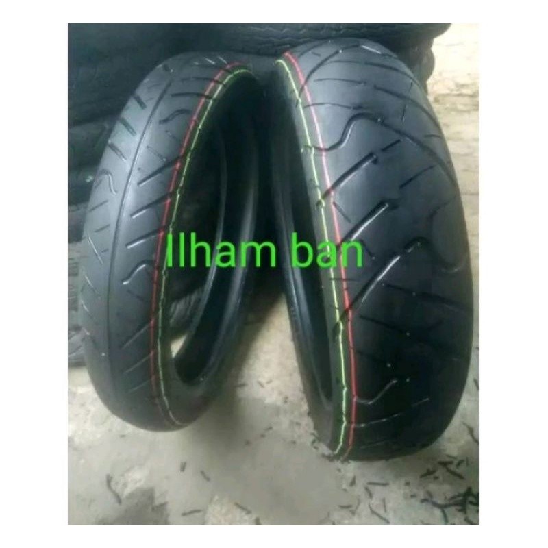 Sepasang Ban seken tubles, untuk viksen, CBR, ninja, ukuran 110-70 140-70 ring 17, merek IRC