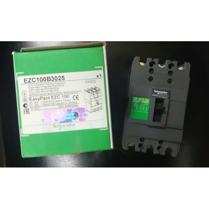 SCHNEIDER MCCB EZC100B3025