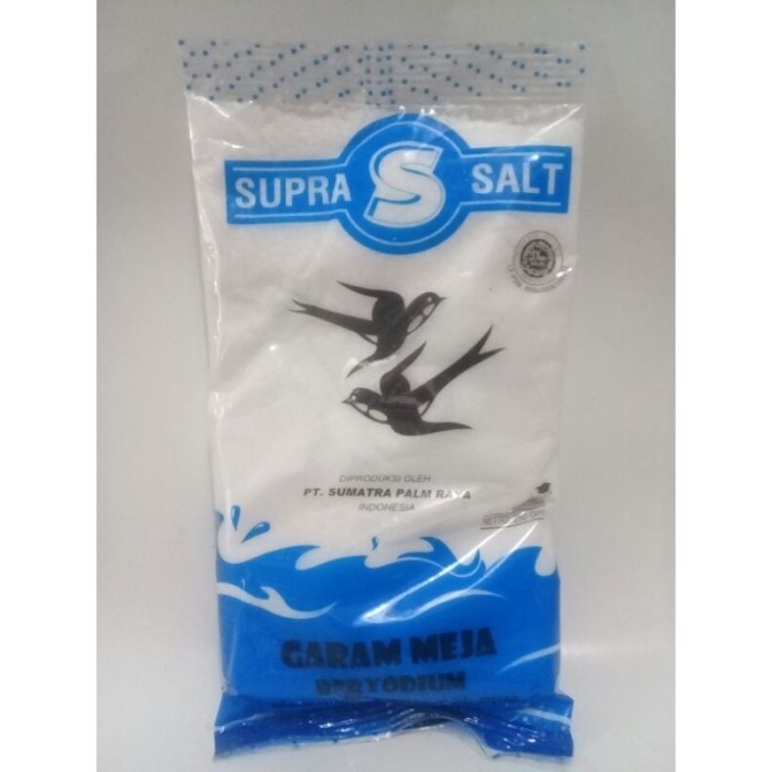 

NEW ITEM SUPRA GARAM HALUS MEJA BERYODIUM 250G BAHAN MASAK