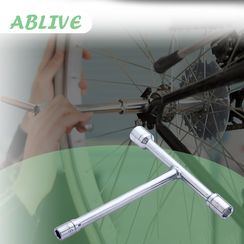 Kunci Shock T 8 10 12 Mm Kunci T Mini CR-V Chrome Vanadium Socket Wrench