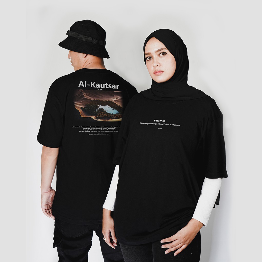 RSYD Al-Kautsar - Black T-Shirt / Kaos Dakwah