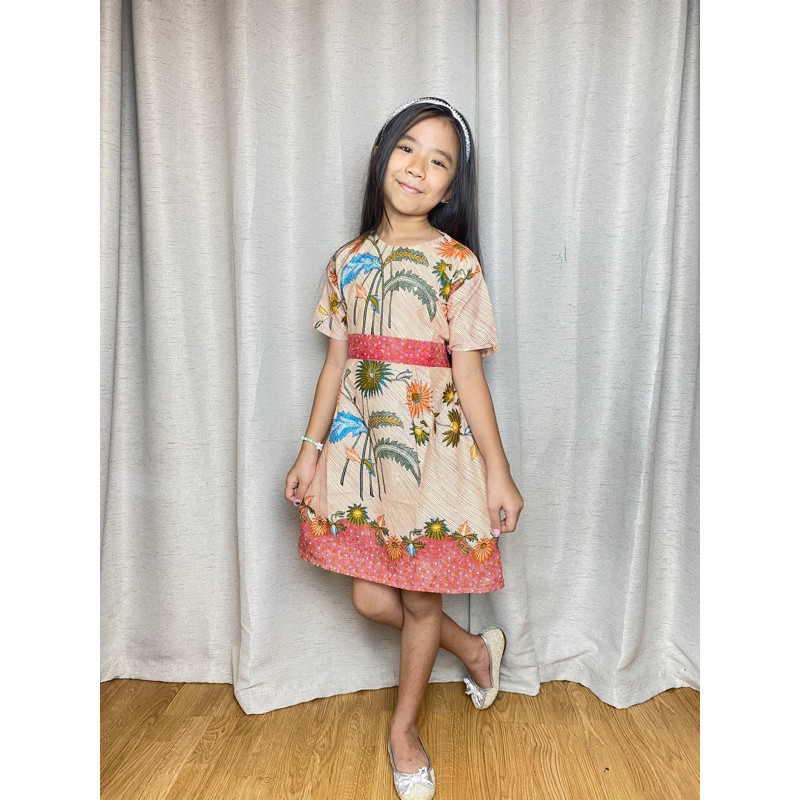 Batik Anak II Dress Batik Anak Perempuan /Dress Anak Lucu