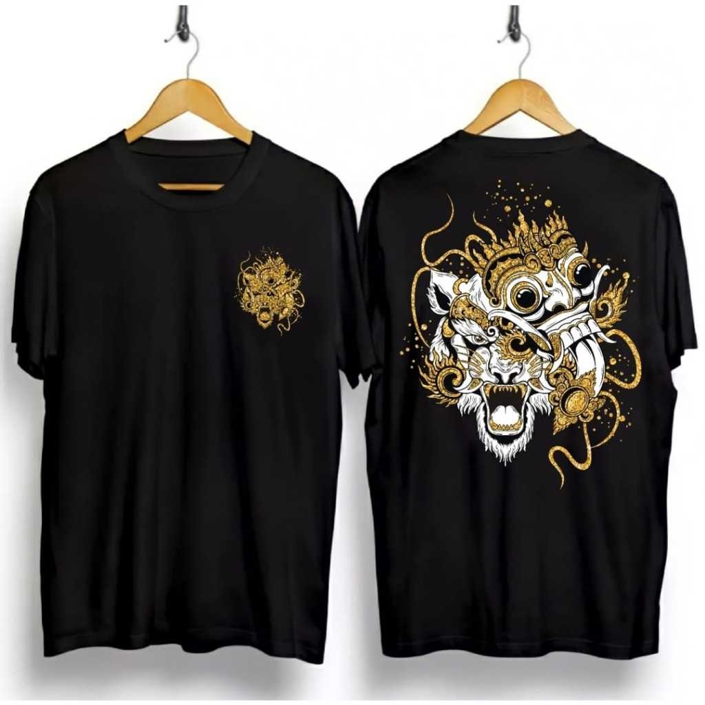 Kmv T-Shirt / Kaos Wayang Lathi / Kaos Gambar Barong / Kaos Ajining Saka Lathi / Kaos Gambar Wayang 