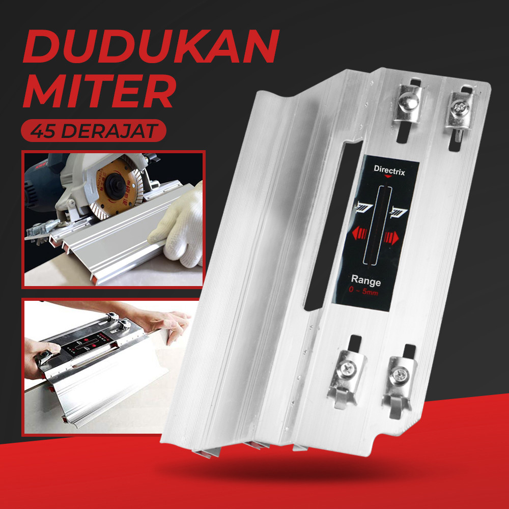 Bracket potong keramik sudut - Adapter potong keramik presisi - Penyangga miter tile cutter - Duduka