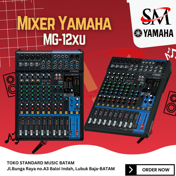 Yamaha Mg12Xu Mixer Analog / Yamaha Mg-12Xu Original