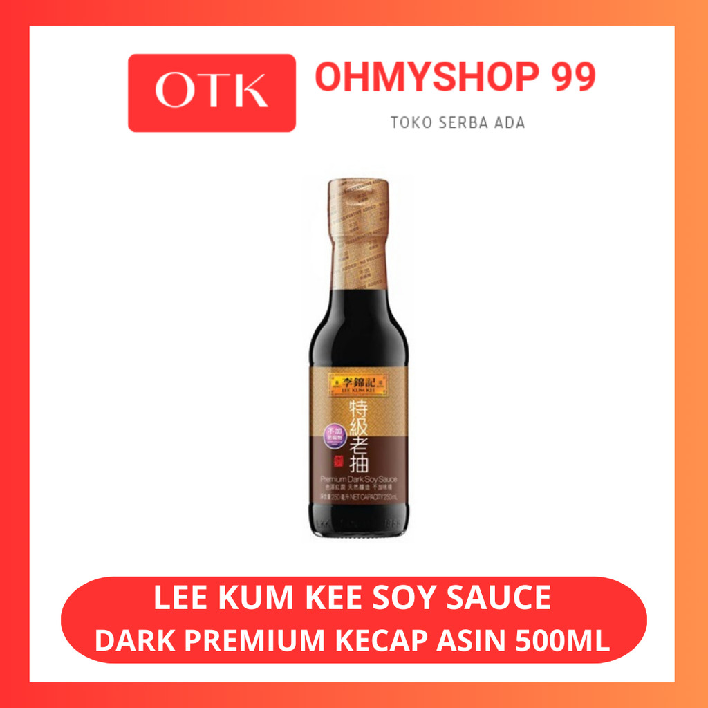 

Lee Kum Kee Soy Sauce Dark Premium Kecap Asin 500ml