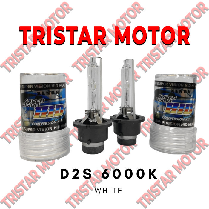 Bohlamp Lampu HID Xenon D2S D2R D2C 4300K 6000K UNIVERSAL - D2S 6000K
