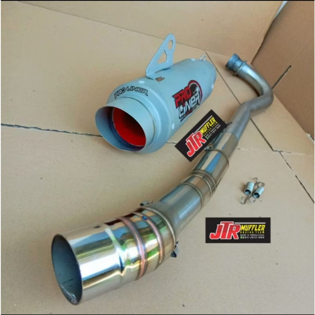 knalpot racing proliner jupiter  smash supra 110 karisma supra 125 revo absolud revo fit c70 gren re