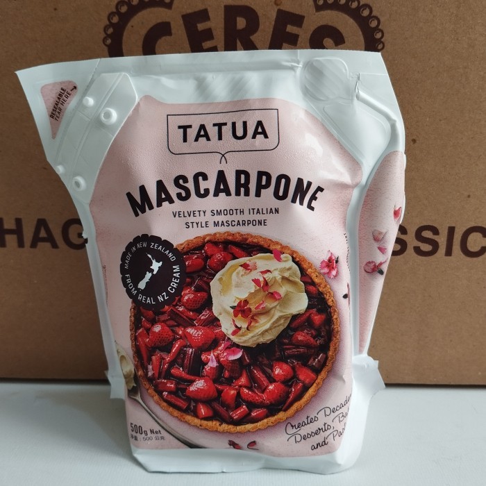 

Keju Mascarpone Tatua 500gr