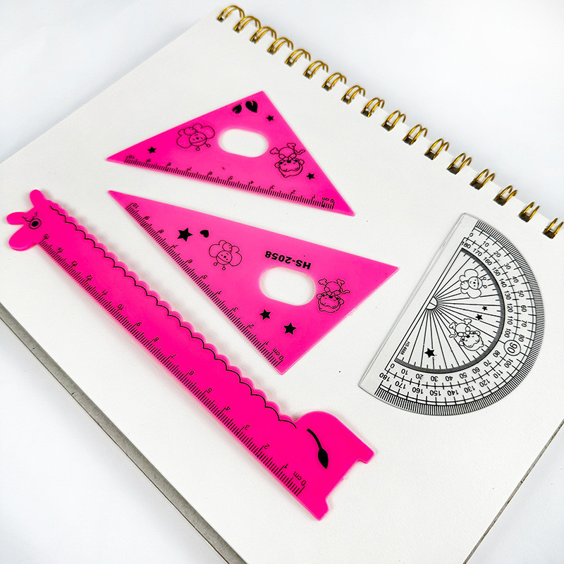 

Penggaris Set 4 Busur Derajat Penggaris Segitiga Anak Sekolah 1135