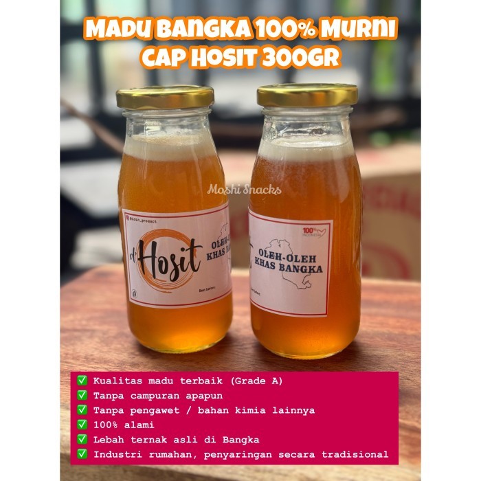 

Madu Murni Hosit Asli Bangka 300gr Madu Bangka Pure Honey 100% Nature