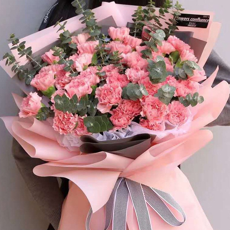 

20 LEMBAR Kertas Buket Bunga Cellophane Full Color Opp Flower Wrapping Paper Florist KB098