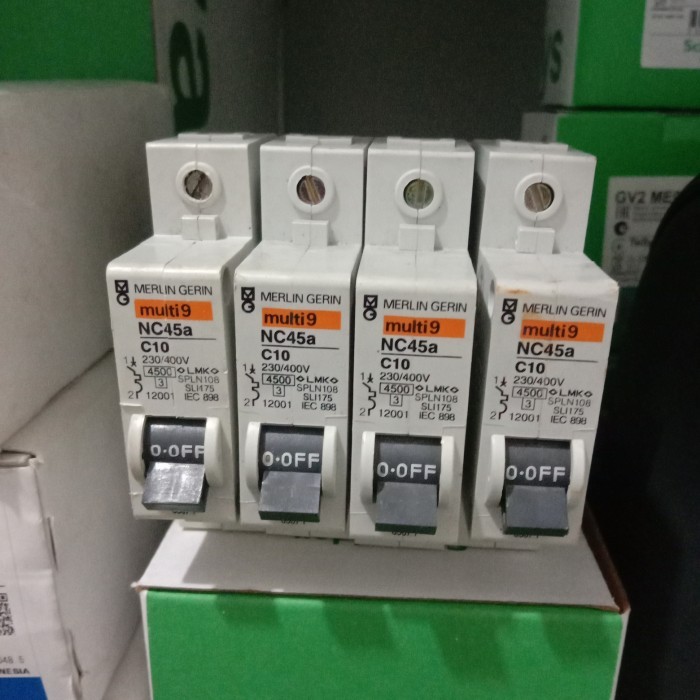 mcb merlin gerlin nc45a 10a