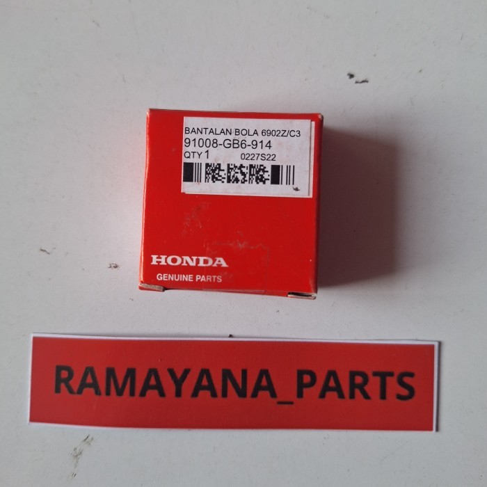 Laher Bearing Ball 6902Z/C3 91008GB6914
