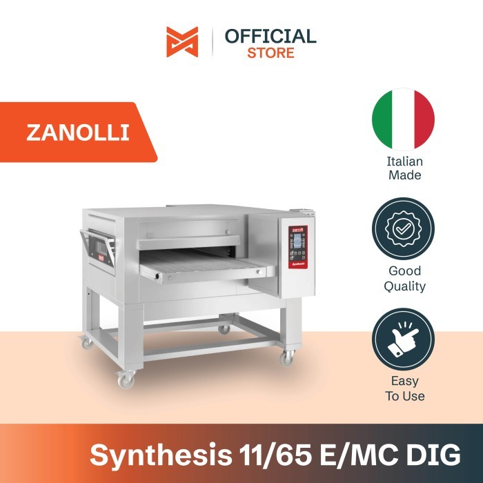 Mesin Oven Listrik ZANOLLI Synthesis 11/65 E/MC DIG Electric - + MEJA OVEN